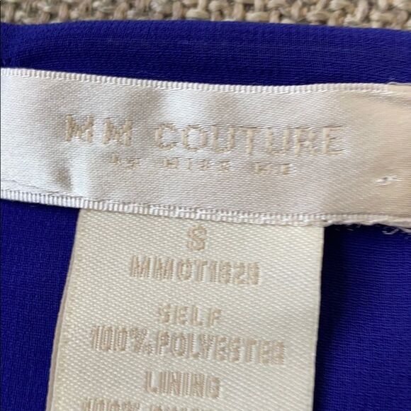 MM COUTURE by MISS ME Blue Sleeveless Tank Top S - Picture 16 of 16